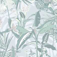 Brand Mckenzie Tropical Daze The Tropics BMTD001/14B Wallpaper - Mint Green