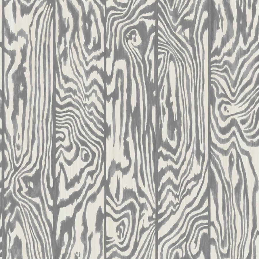 Cole & Son Curio Zebrawood 107/1003 Wallpaper - Dark and Light Grey