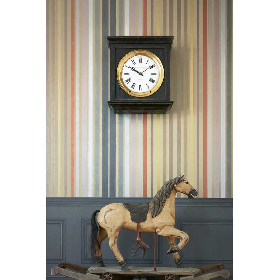 Cole and Son Mariinsky Damask Carousel Stripe 108/6030 Wallpaper