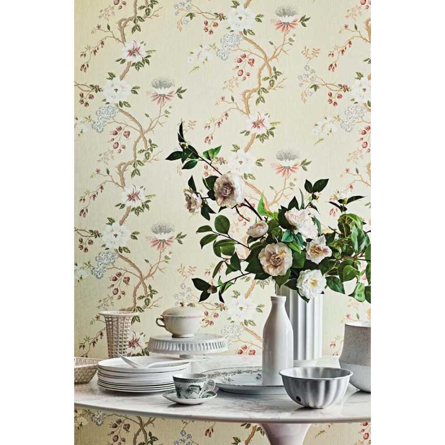 Cole & Son Botanical Camellia 115/8024 Wallpaper