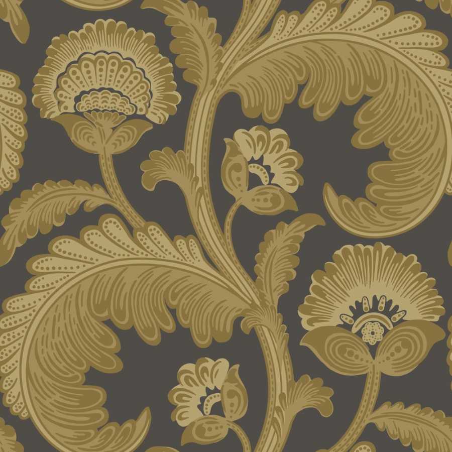Cole and Son The Pearwood Collection Fanfare Flock 116/7027 Wallpaper