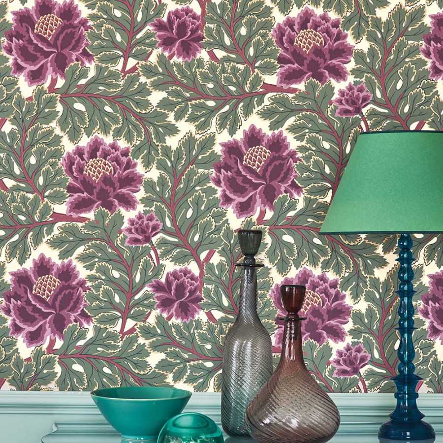 Cole and Son The Pearwood Collection Aurora 116/1001 Wallpaper