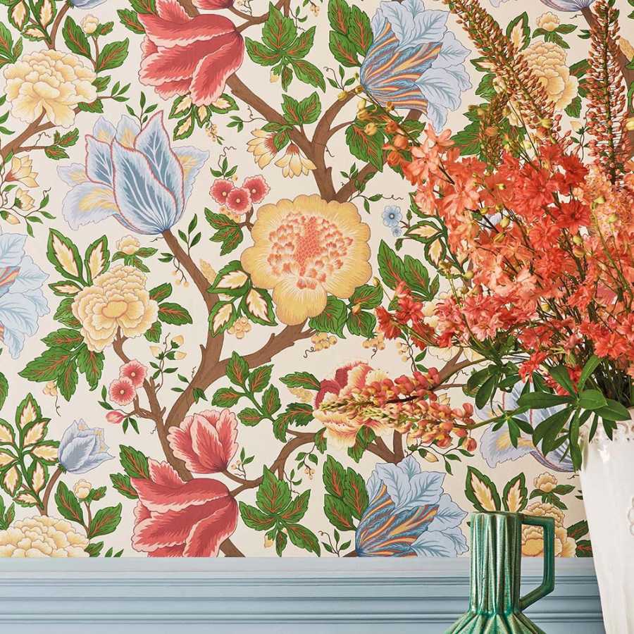 Cole and Son The Pearwood Collection Midsummer Bloom 116/4013 Wallpaper