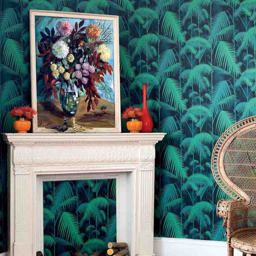 Cole and Son Contemporary Restyled Palm Jungle 95/1003 Wallpaper