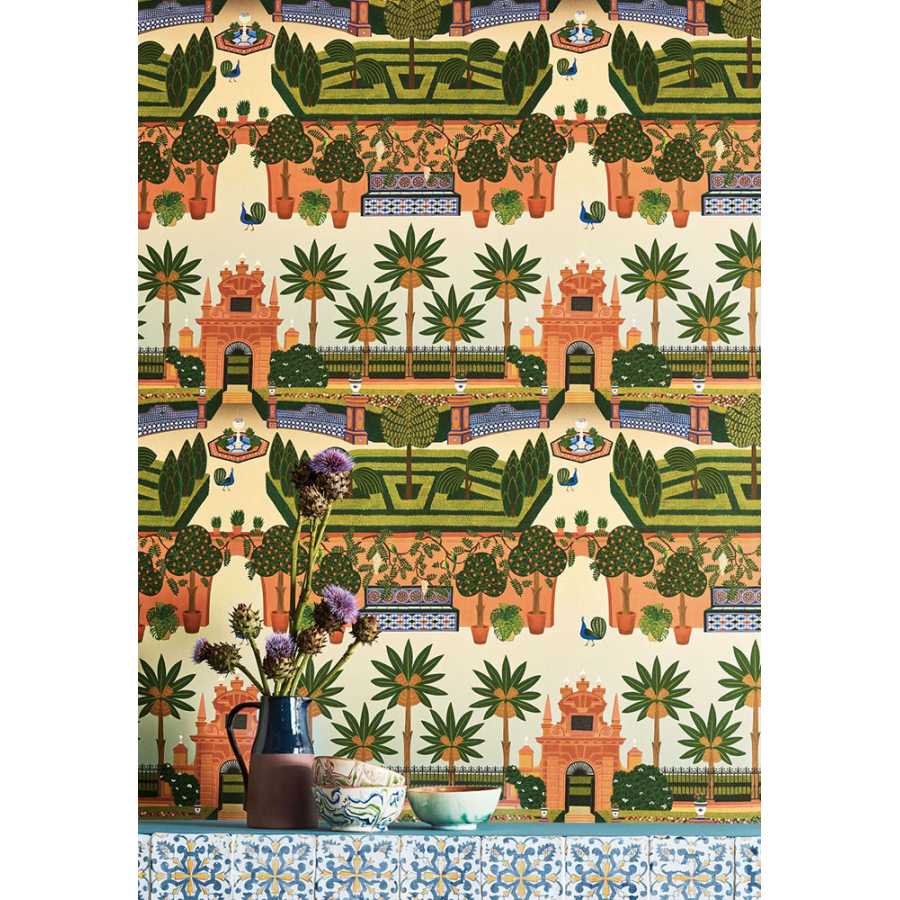 Cole and Son Seville Alcazar Gardens 117/7020 Wallpaper