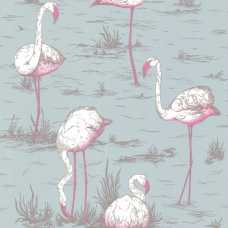 Cole and Son The Contemporary Collection Flamingos 66/6044 Wallpaper
