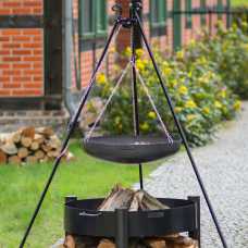 Cook King Chef Outdoor Steel Wok With Cooking Tripod