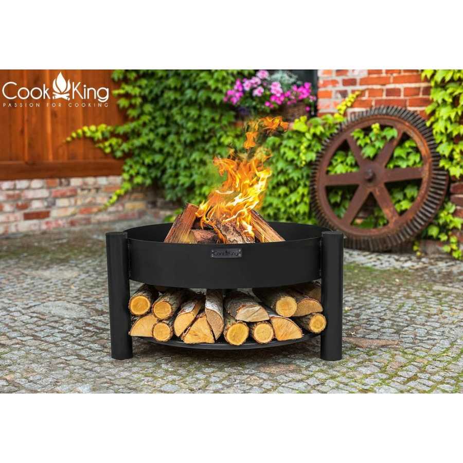Cook King Montana Outdoor Low Fire Pit
