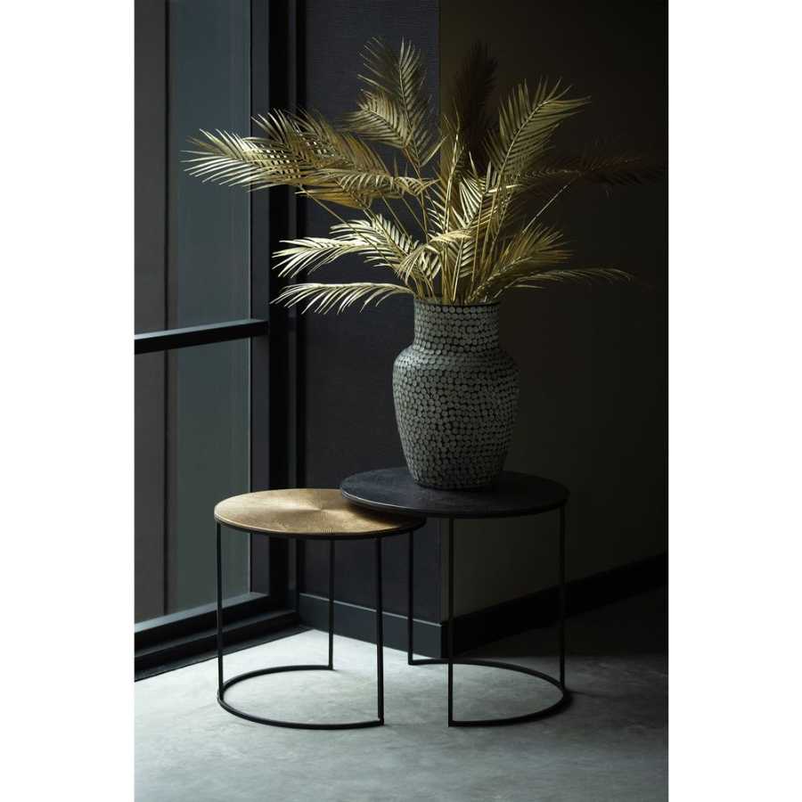 WOOOD Palm Artificial Plant - Gold