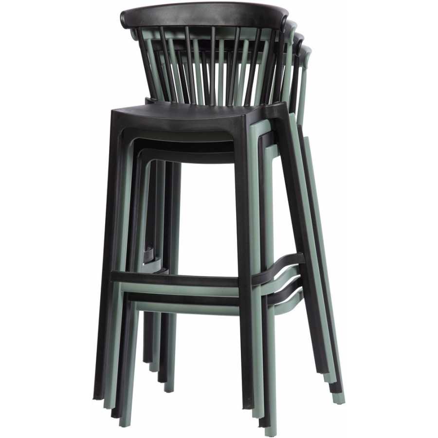 WOOOD Bliss Stool - Jade Green