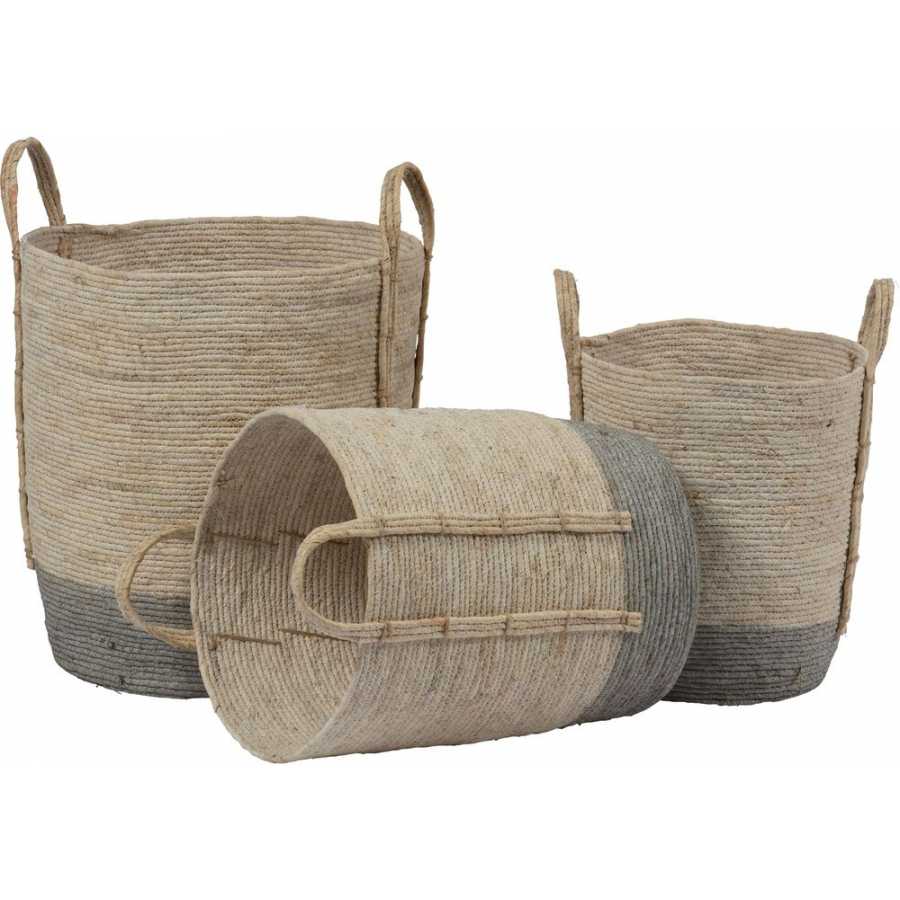 BePureHome Indian Baskets - Set of 3