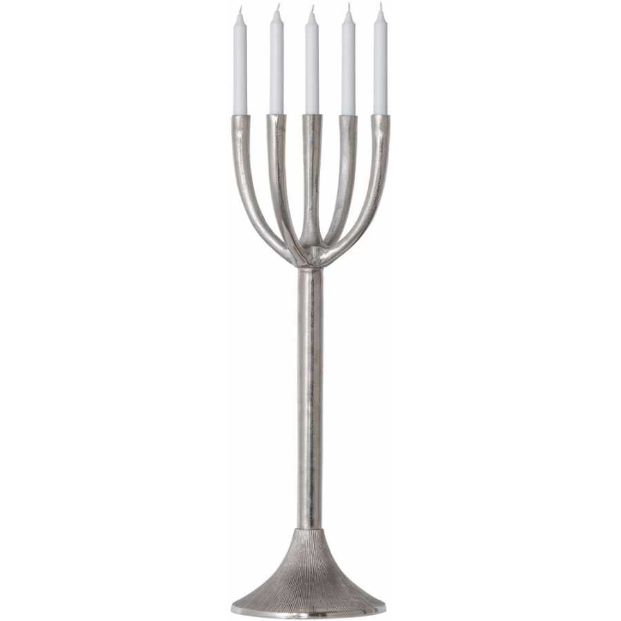 BePureHome Reach Candle Holder - Silver