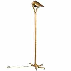Dutchbone Falcon Floor Lamp - Brass