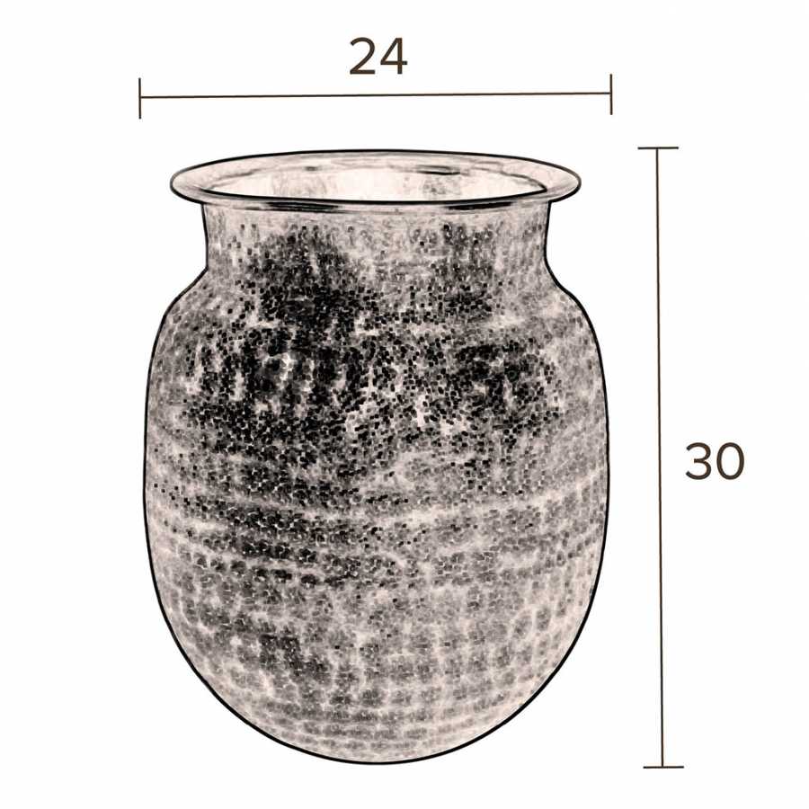 Dutchbone Baha Vase - Sizes in cm