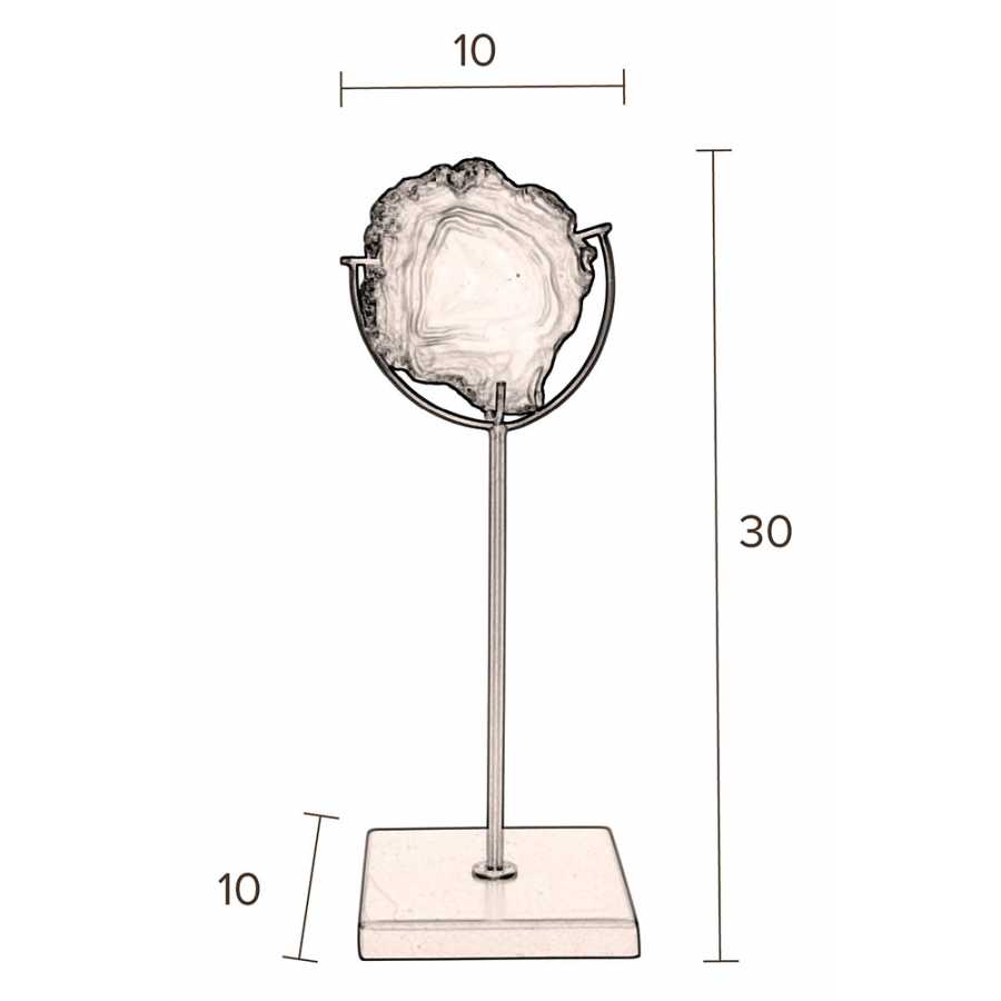 Dutchbone Gem Candleholder - Sizes in cm