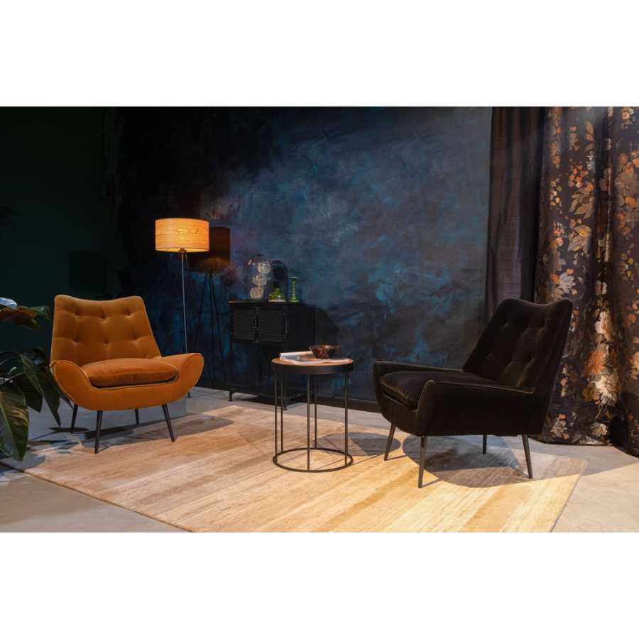 Dutchbone Glodis Lounge Chair - Nero