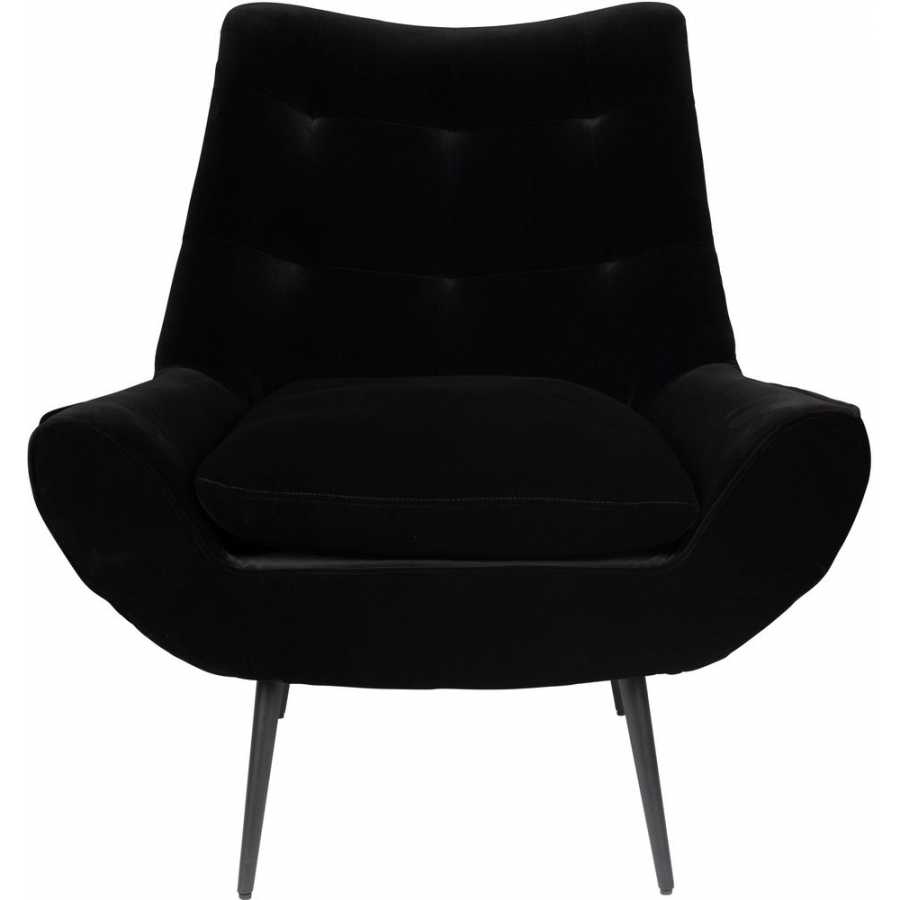 Dutchbone Glodis Lounge Chair - Nero