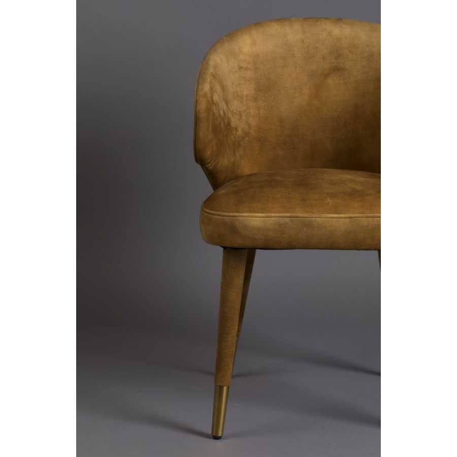 Dutchbone Lunar Chair - Ochre