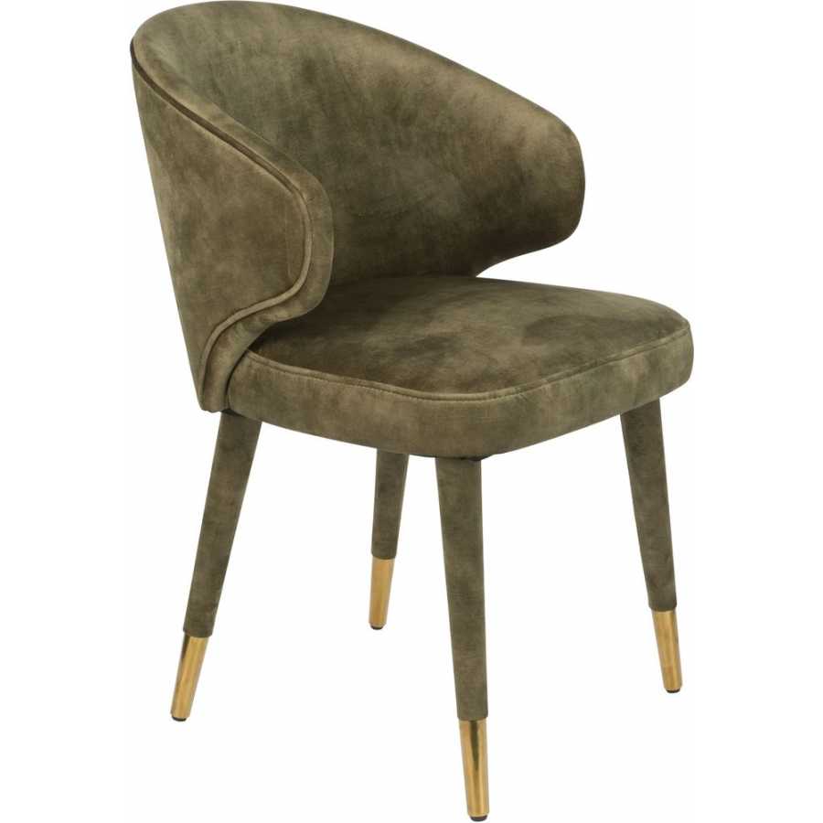 Dutchbone Lunar Chair - Moss