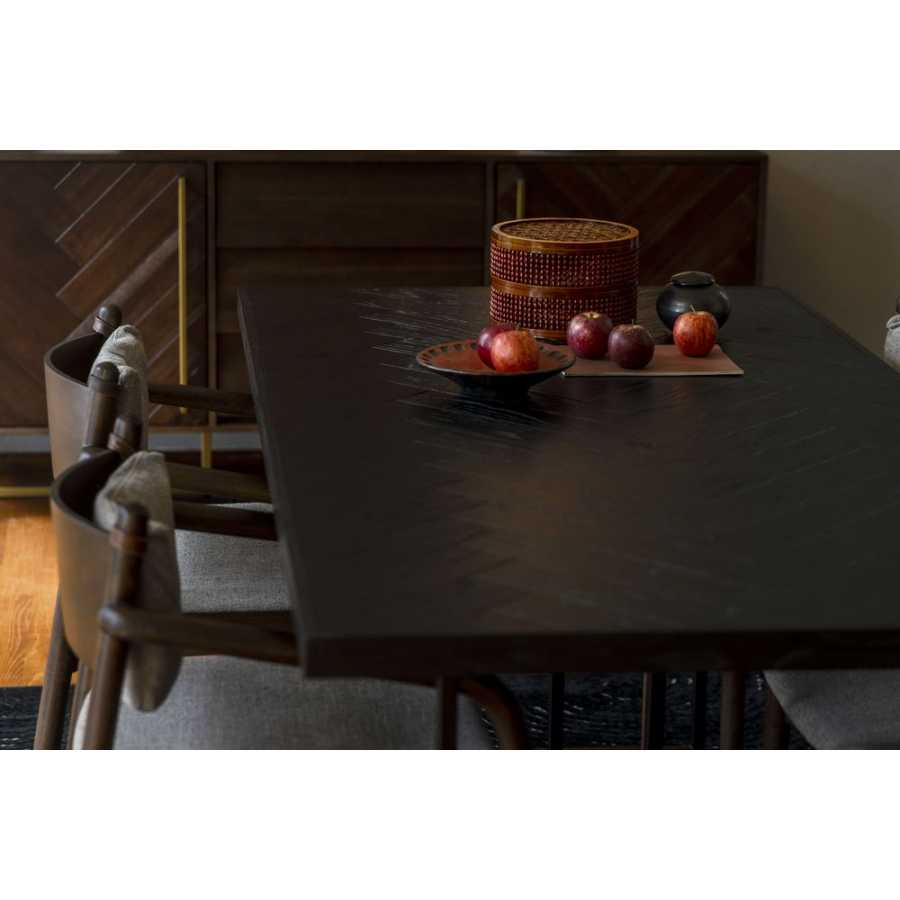 Dutchbone Class Rectangular Dining Table - Black - Small