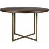 Dutchbone Class Round Dining Table - Brown