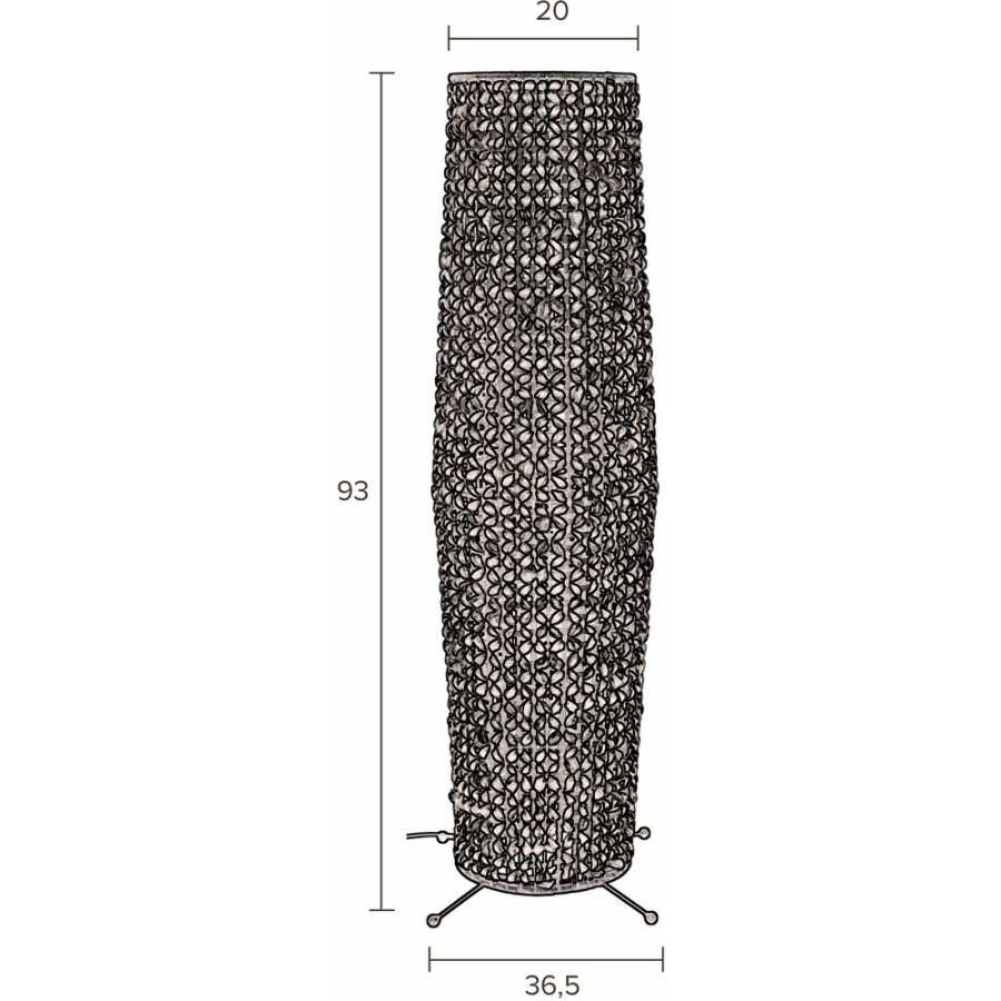 Dutchbone Hyacint Floor Lamp