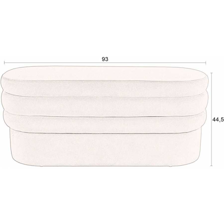 Dutchbone Aditi Bench - Brown