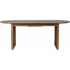 Dutchbone Barlet Oval Extendable Dining Table - Walnut