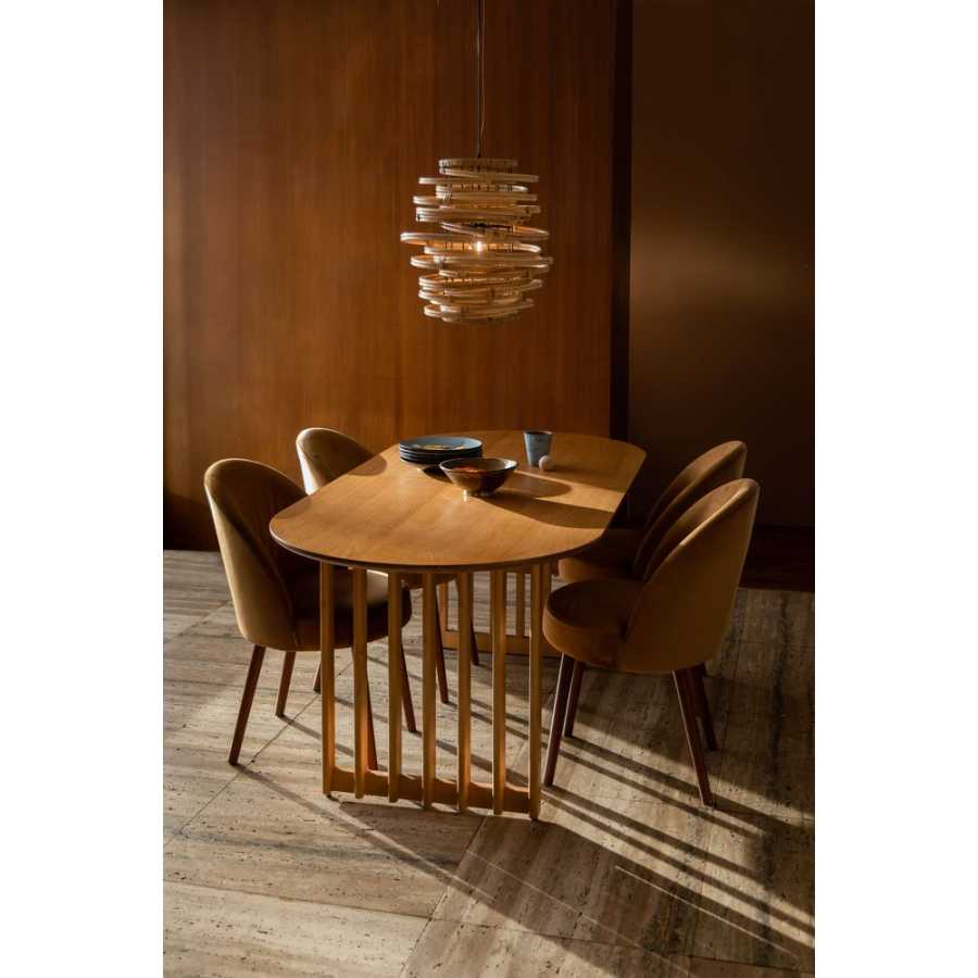 Dutchbone Barlet Oval Extendable Dining Table - Oak
