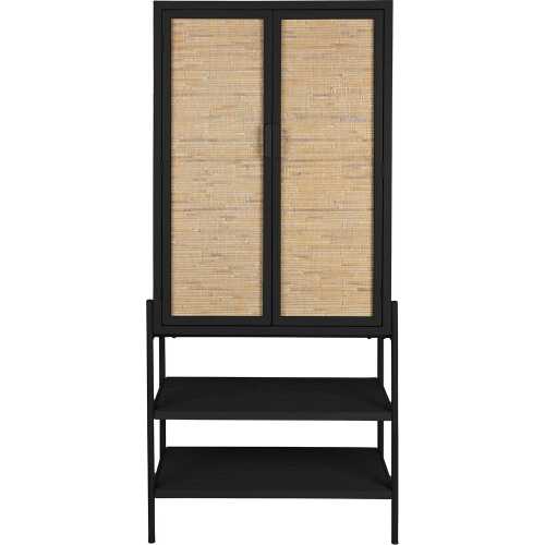 Dutchbone Yasu Tall Cabinet - Black