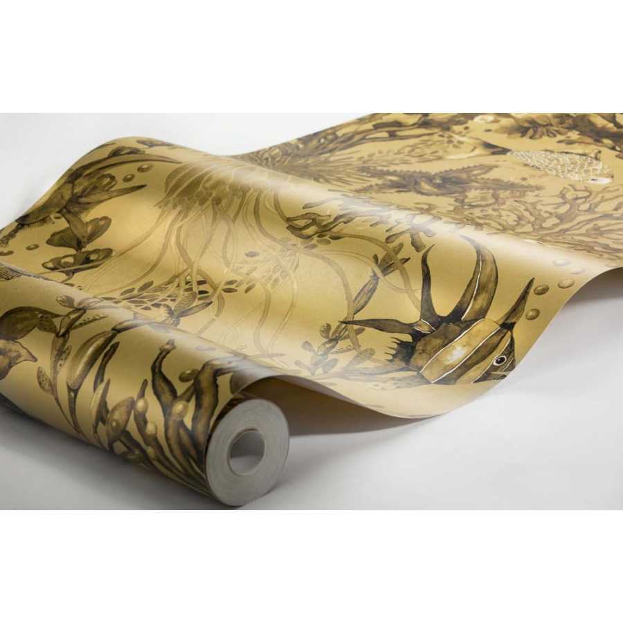 Engblad & Co Wallpaper Lounge Luxe Miramar Gold 6389 Wallpaper