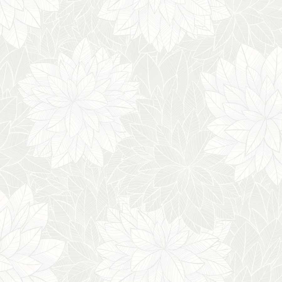 Engblad & Co Wallpaper White & Light Foliage 7186 Wallpaper