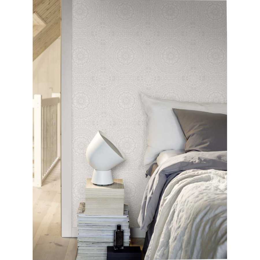 Engblad & Co Wallpaper White & Light Marrakech 7171 Wallpaper