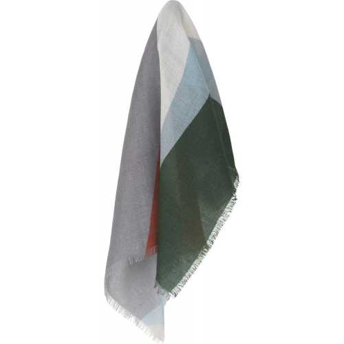 Elvang Rome Scarf - Green & Lagoon & Rusty