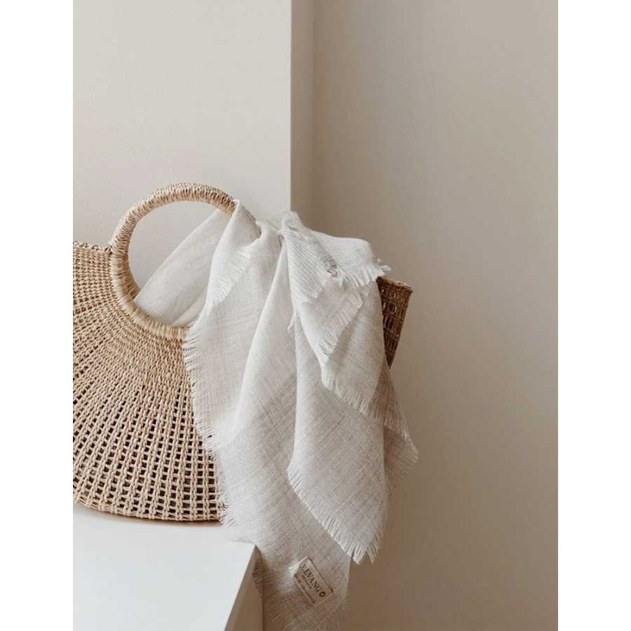 Elvang Milan Scarf - Light Grey