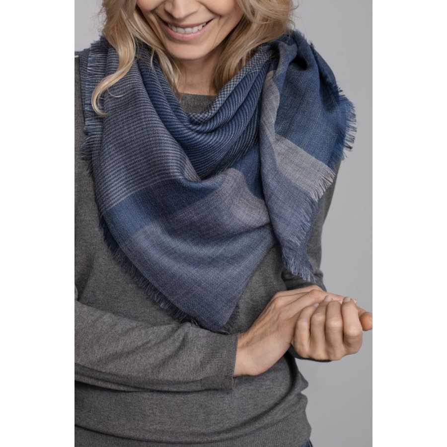 Elvang Milan Scarf - Blue