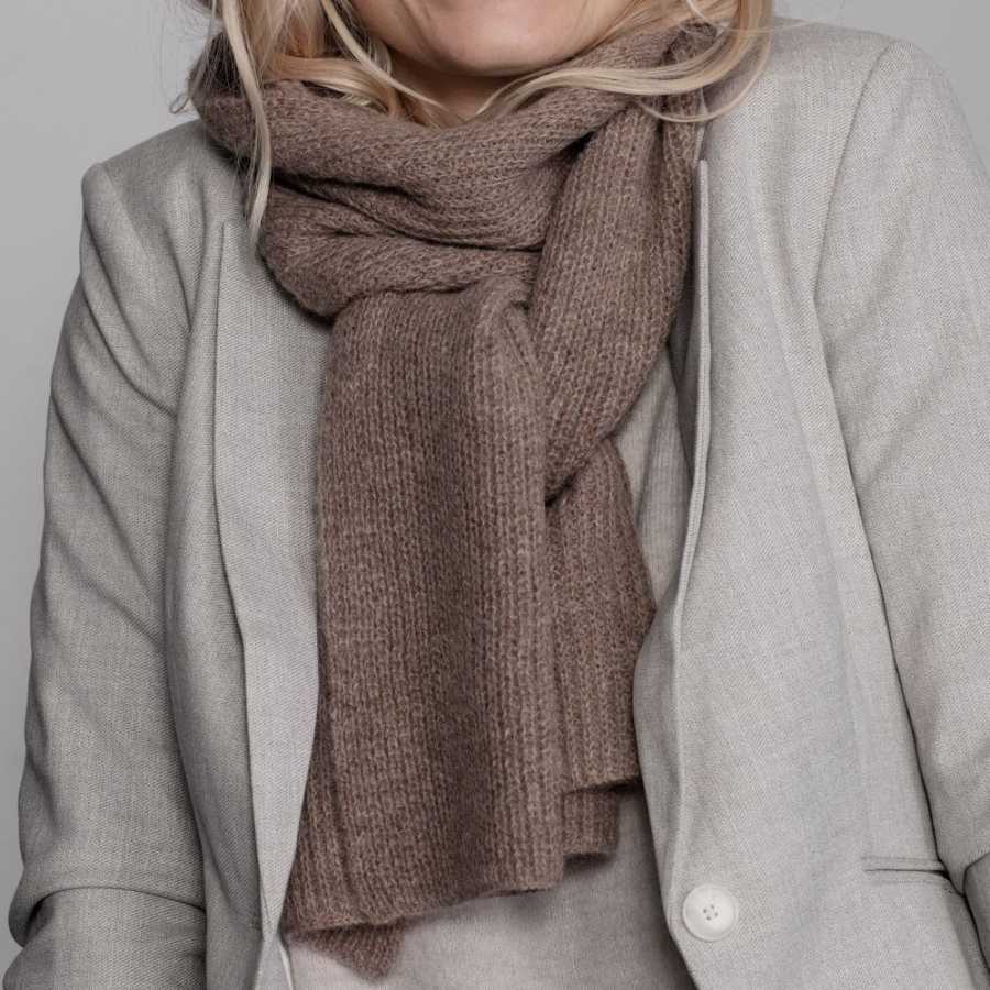 Elvang Tokyo Scarf - Latte - Small