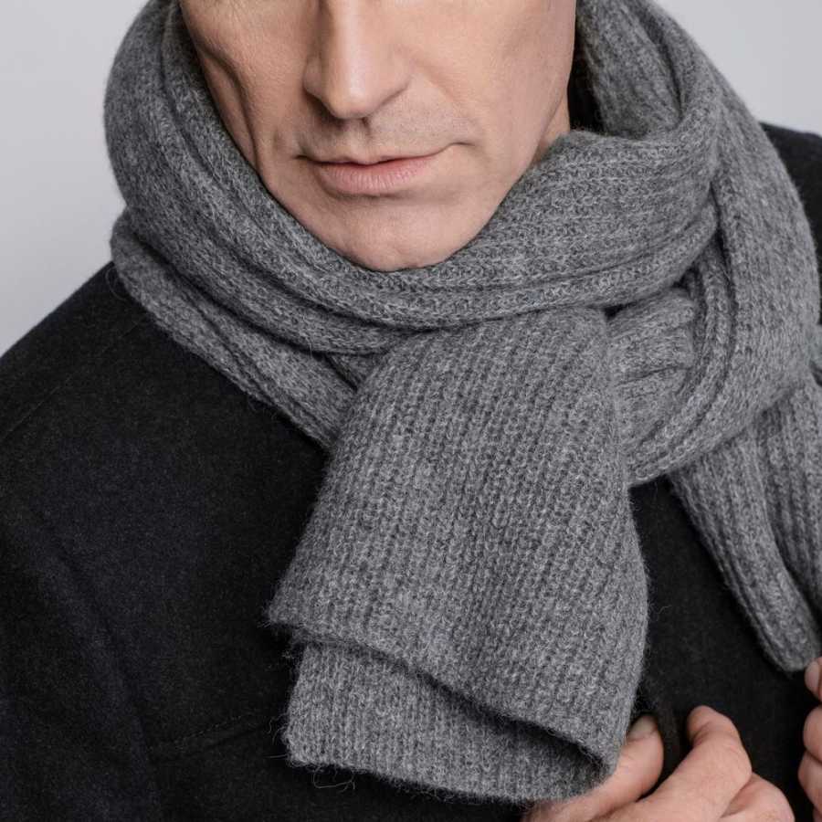 Elvang Tokyo Scarf - Grey - Small