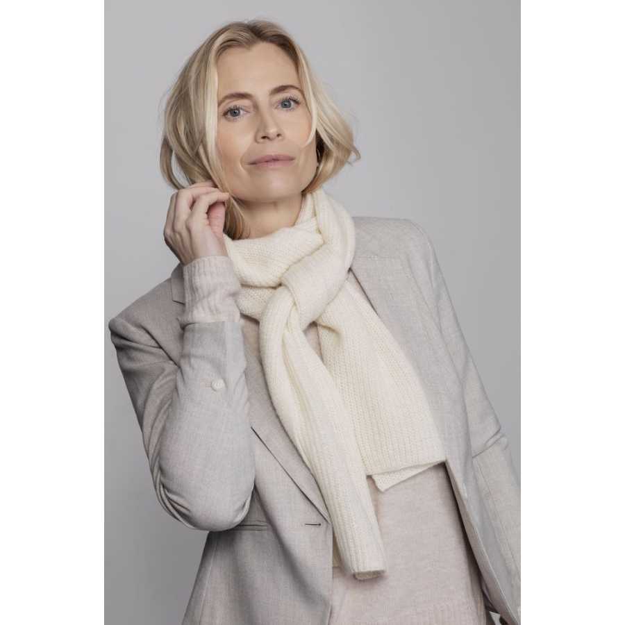 Elvang Tokyo Scarf - White - Large