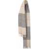 Elvang Prague Scarf - Beige & Dark Grey
