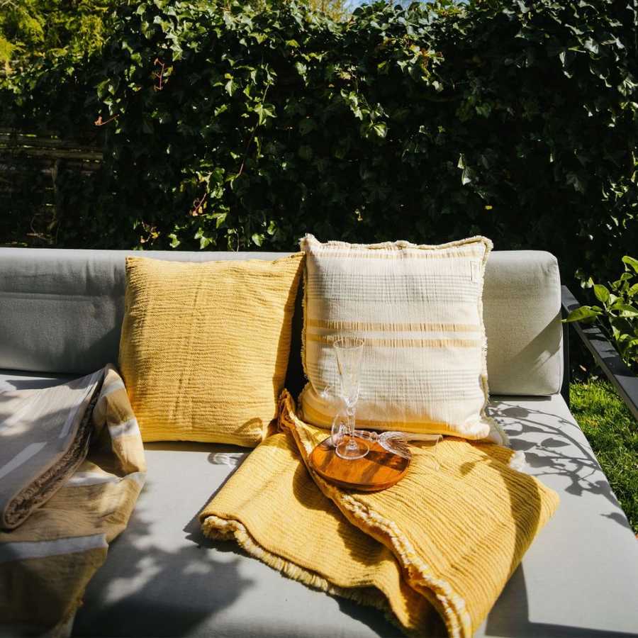Elvang Thyme Cushion - Yellow