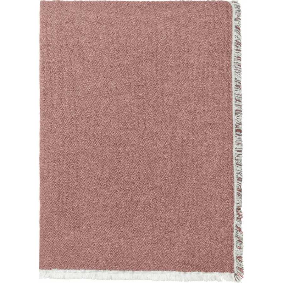 Elvang Thyme Throw - Rusty Red