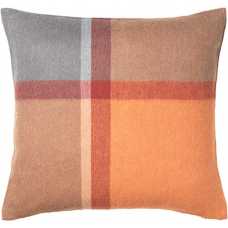 Elvang Manhattan Square Cushion Cover - Terracot & Red Mag