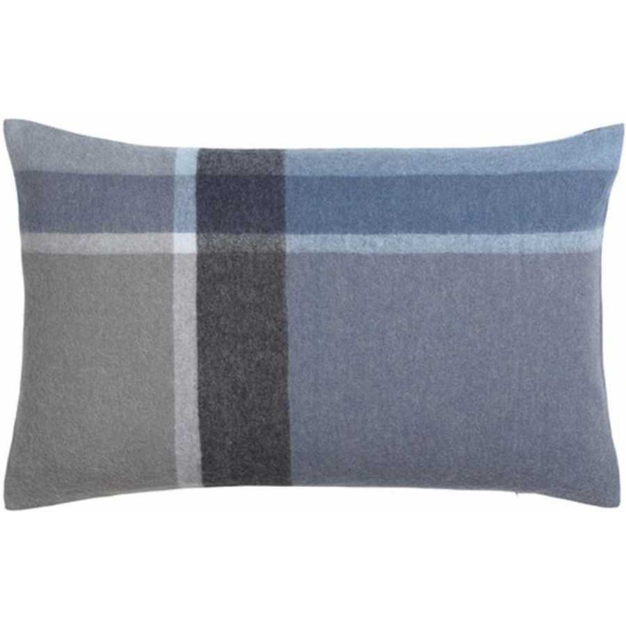 Elvang Manhattan Rectangular Cushion Cover - Blue & Dust Ocean