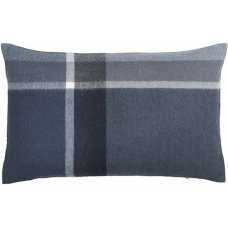Elvang Manhattan Rectangular Cushion Cover - Dark Blue & Asphalt
