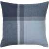 Elvang Manhattan Square Cushion Cover - Dark Blue & Asphalt