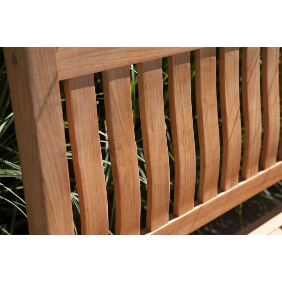 Exotan Comfort Outdoor Bench With Arms