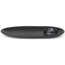 Ferm Living Flow Breakfast Plate - Black