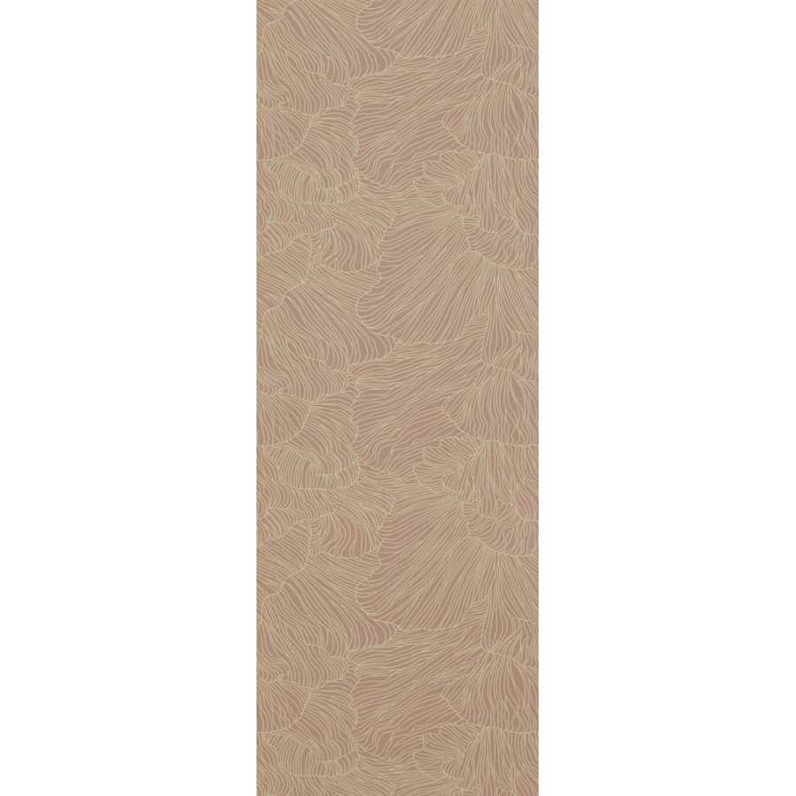 Ferm Living Coral Wallpaper - Dusty Rose / Beige