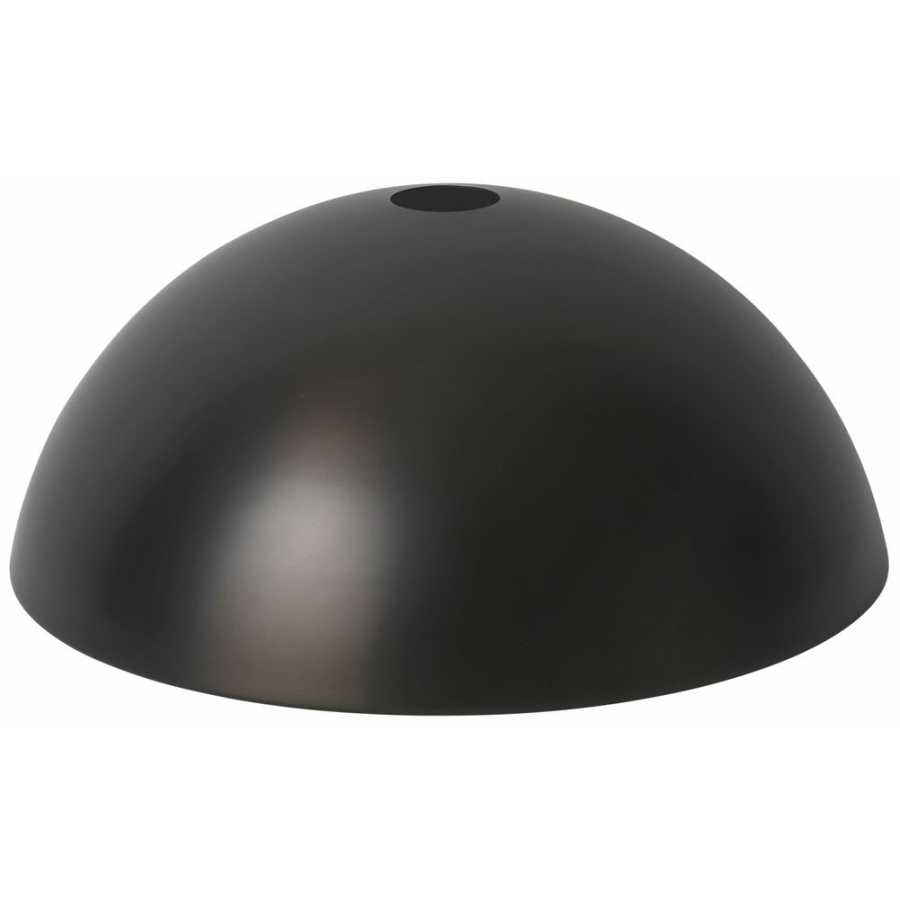 Ferm Living Collect Dome Lamp Shade - Black Brass